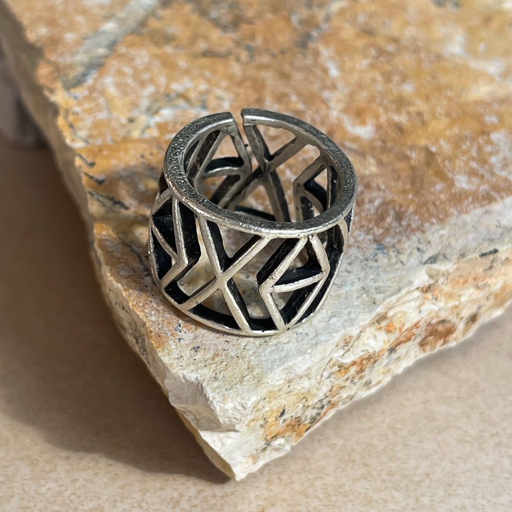 Udine gyűrű ZAMAC Ékszerek ZAMAC ékszerek - Kézzel készült ékszerek a természetes formák szerelmeseinek