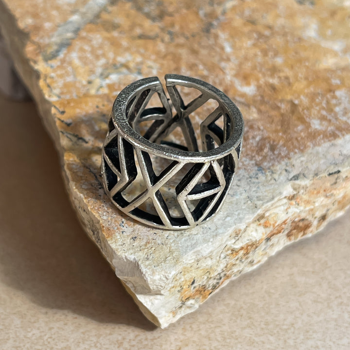 Udine gyűrű ZAMAC Ékszerek ZAMAC ékszerek - Kézzel készült ékszerek a természetes formák szerelmeseinek