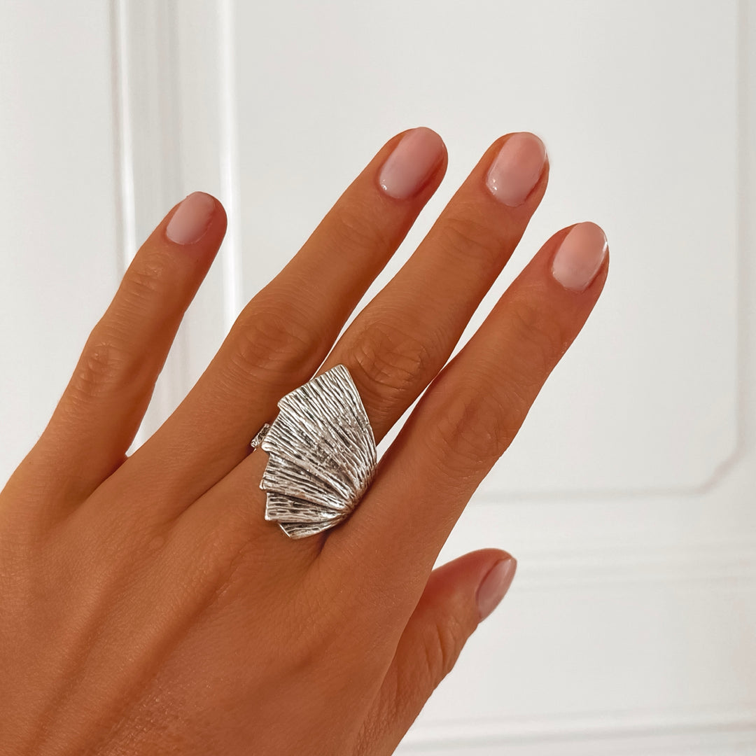 Seychelles gyűrű ZAMAC ékszerek ZAMAC ékszerek - Kézzel készült ékszerek a természetes formák szerelmeseinek