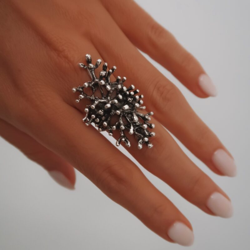 Monaco gyűrű ZAMAC Jewellery ZAMAC ékszerek - Kézzel készült ékszerek a természetes formák szerelmeseinek