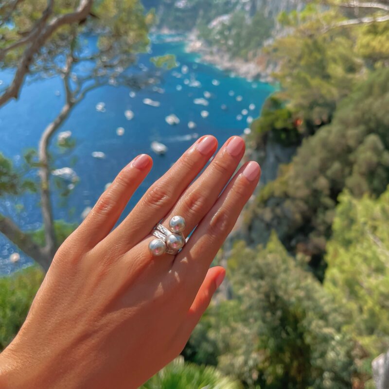 Syracuse gyűrű ZAMAC Jewellery ZAMAC ékszerek - Kézzel készült ékszerek a természetes formák szerelmeseinek