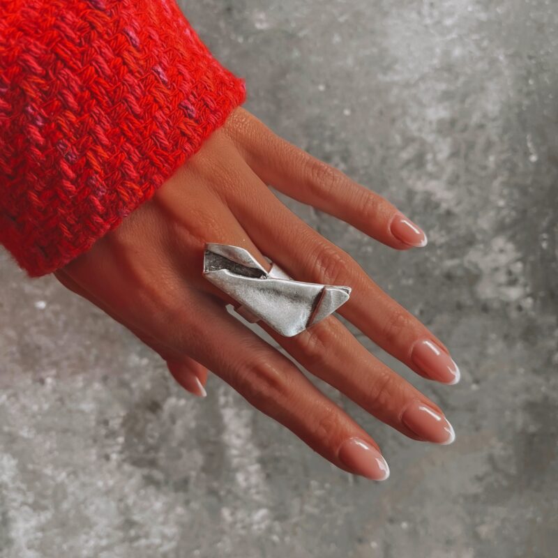 Copenhagen gyűrű Zamac Jewellery ZAMAC ékszerek - Kézzel készült ékszerek a természetes formák szerelmeseinek