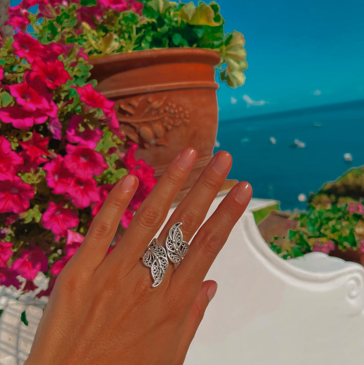 Positano gyűrű ZAMAC Jewellery ZAMAC ékszerek - Kézzel készült ékszerek a természetes formák szerelmeseinek