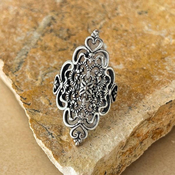 Ravenna gyűrű ZAMAC Ékszerek ZAMAC ékszerek - Kézzel készült ékszerek a természetes formák szerelmeseinek