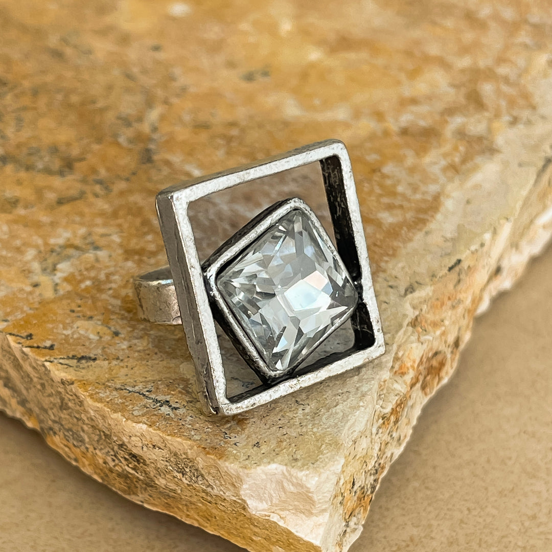 Abu Dhabi gyűrű ZAMAC ékszerek ZAMAC ékszerek - Kézzel készült ékszerek a természetes formák szerelmeseinek