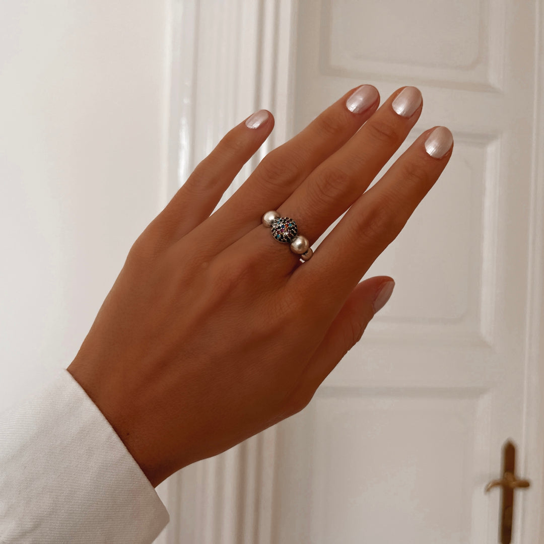 Amman gyűrű ZAMAC Ékszerek ZAMAC ékszerek - Kézzel készült ékszerek a természetes formák szerelmeseinek