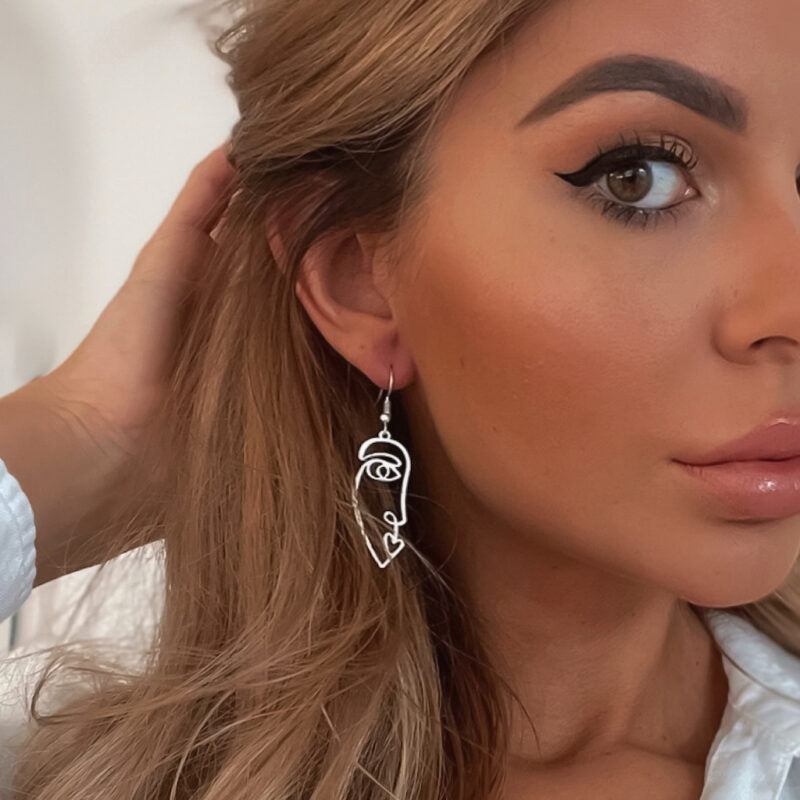 Paris fülbevaló ZAMAC Jewellery ZAMAC ékszerek - Kézzel készült ékszerek a természetes formák szerelmeseinek