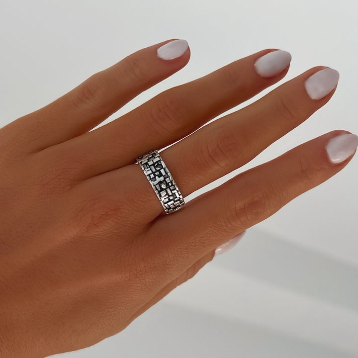 Albenga gyűrű ZAMAC Jewellery ZAMAC ékszerek - Kézzel készült ékszerek a természetes formák szerelmeseinek